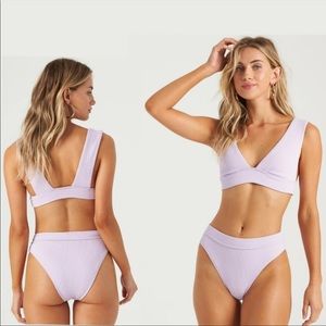 Billabong Sand Dunes bikini 👙 plunge top size small Hike bottom size small